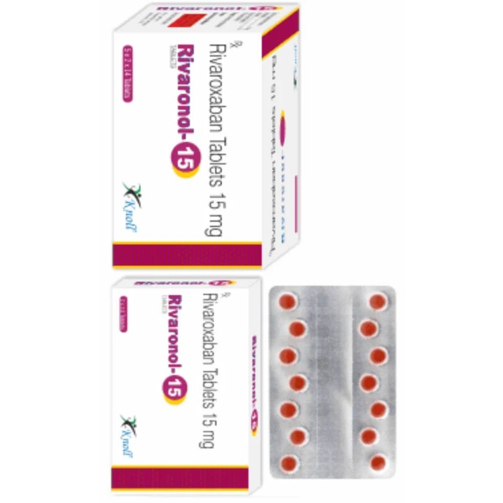 15 mg Rivaronol-15 Rivaroxaban Tablets - Available in India