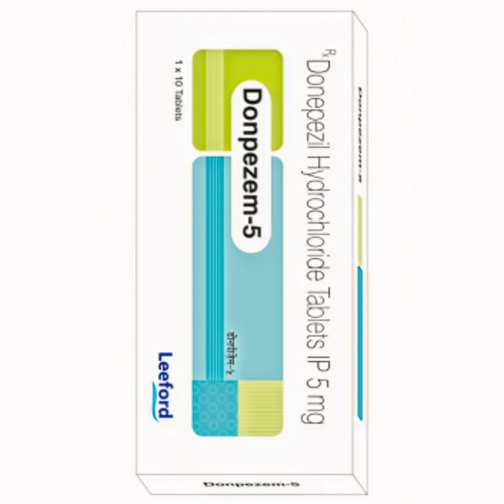 5 mg Donpezem-5 Donepezil Hydrochloride IP Tablets - Available in India