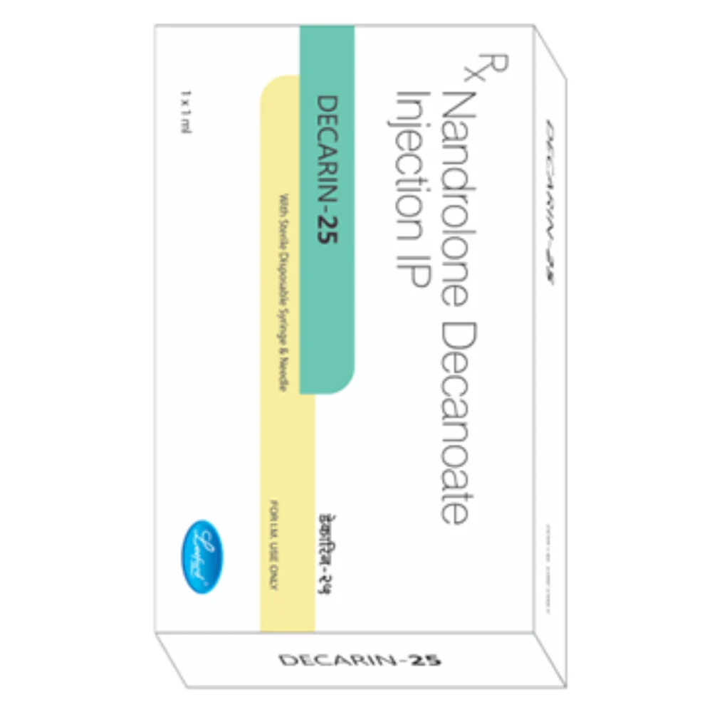 25 mg DECARIN-25 Nandrolone Decanoate IP Injection - Available in India