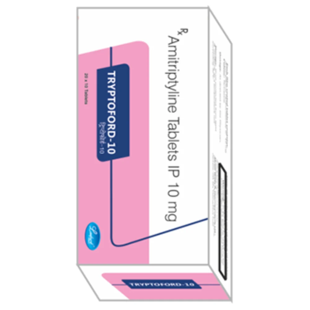 10 mg TRYPTOFORD-10 Amitriptyline IP Tablets