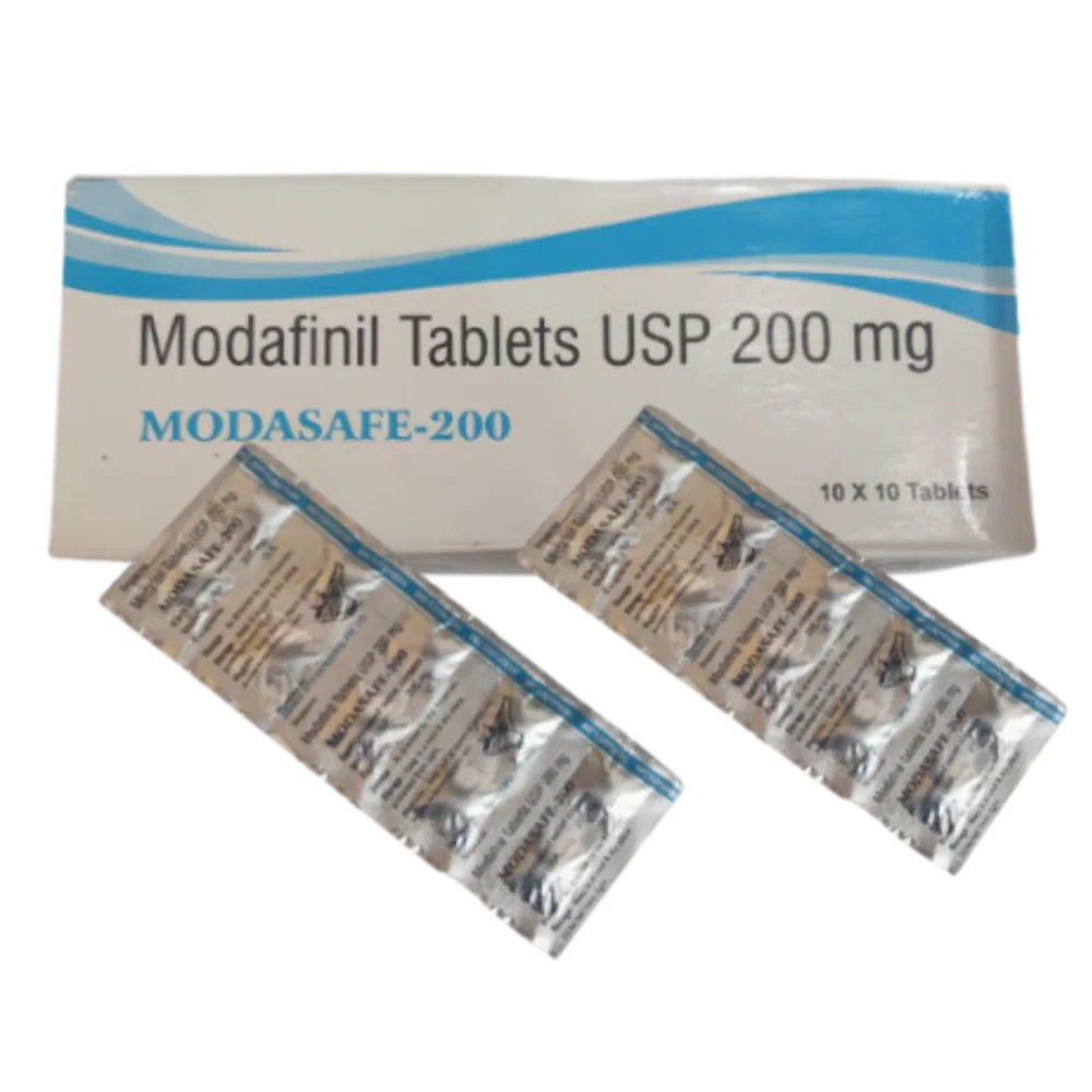 200 mg MODASAFE-200 Modafinil USP Tablets