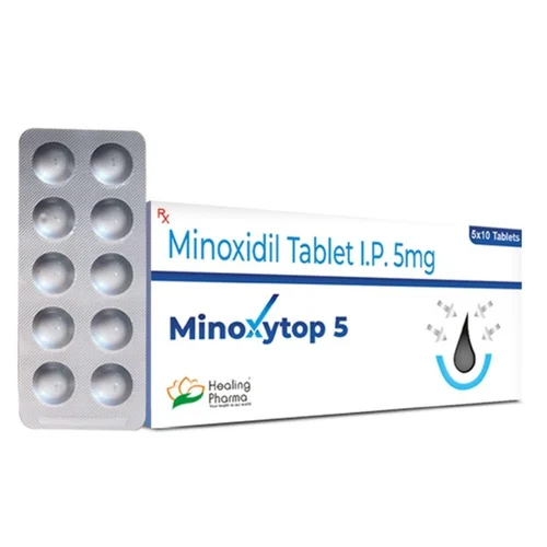 5 mg Minoxytop 5 Minoxidil I.P. Tablets