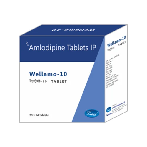 10 mg Wellamo-10 Amlodipine IP Tablets