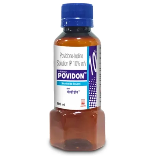 10% w/v POVIDON Povidone-lodine IP Solution - Available in India