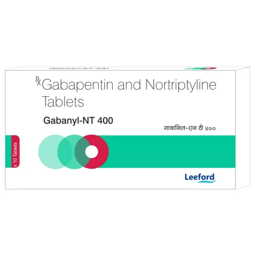 400 mg Gabanyl-NT 400 Gabapentin and Nortriptyline Tablets - Available in India