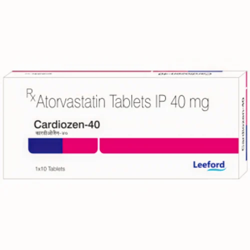 40 mg Cardiozen-40 Atorvastatin IP Tablets