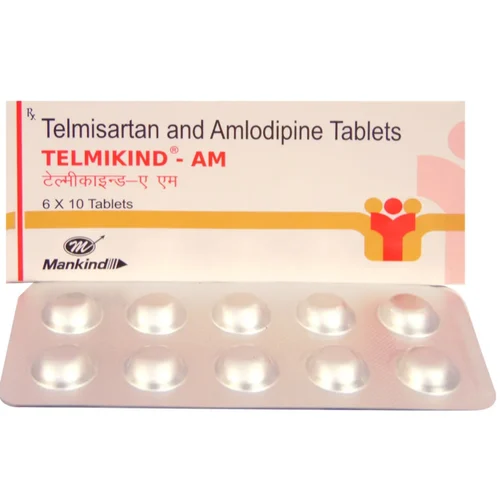 TELMIKIND - AM Telmisartan and Amlodipine Tablets - Available in India