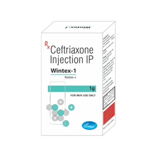 1 mg Wintex-1 Ceftriaxone IP Injection - Available in India